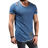 MJARTORIA Summer Solid T-Shirt | Fashionable Man T Shirts