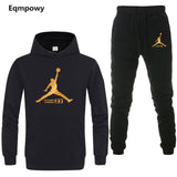 Sweatshirt +Sweatpants sets Long Sleeve Pullover Hoodie