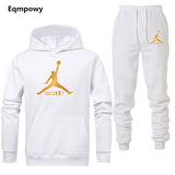 Sweatshirt +Sweatpants sets Long Sleeve Pullover Hoodie