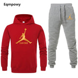 Sweatshirt +Sweatpants sets Long Sleeve Pullover Hoodie