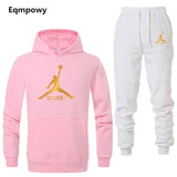 Sweatshirt +Sweatpants sets Long Sleeve Pullover Hoodie