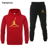 Sweatshirt +Sweatpants sets Long Sleeve Pullover Hoodie