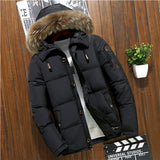 Brand Hooded Warm Jacket