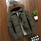 Brand Hooded Warm Jacket