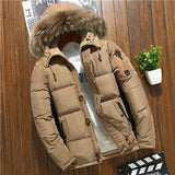 Brand Hooded Warm Jacket