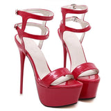 Summer Sexy Women High Heels Fashion Stripper Shoes