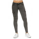 Women Casual Jeans Denim Pants Women Cargo Pencil Long Pants