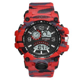 Military Watch Waterproof Wristwatch LED