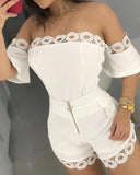 Women Off Shoulder 2 Piece Outfits