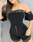 Women Off Shoulder 2 Piece Outfits