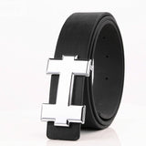 H Brand Designer Leather Belts