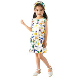  Sleeveless Backless Berry Kid Dress | Children Clothes | Summer Girl Dress