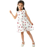  Sleeveless Backless Berry Kid Dress | Children Clothes | Summer Girl Dress