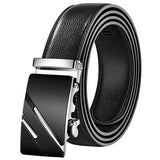 PU Leather Automatic Buckle Belts