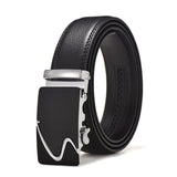 PU Leather Automatic Buckle Belts