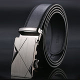 PU Leather Automatic Buckle Belts