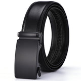 PU Leather Automatic Buckle Belts