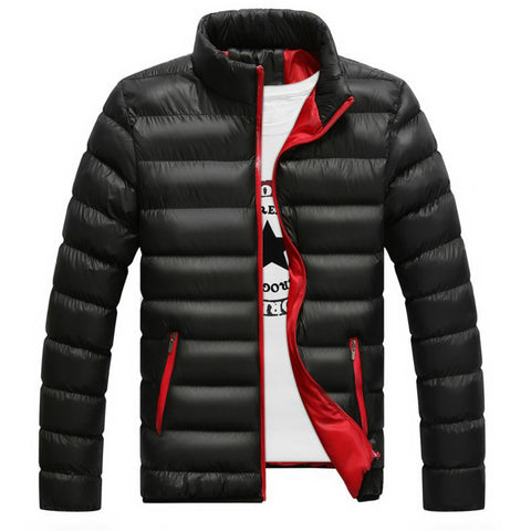 men's autumn and winter warm brand jacket Slim coat  windbreaker jacket