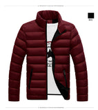 men's autumn and winter warm brand jacket Slim coat  windbreaker jacket