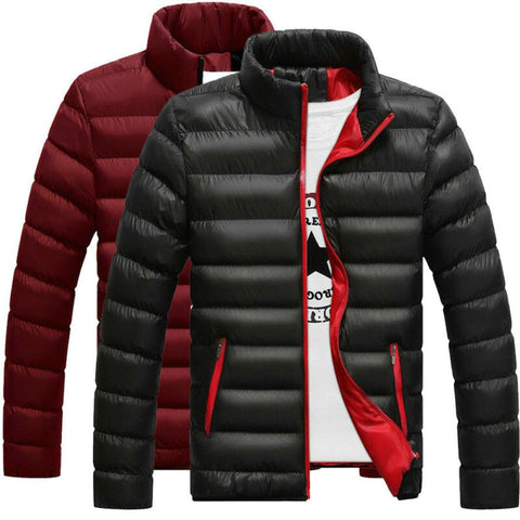 New Men‘s Stand Collar light Outerwear Jacket