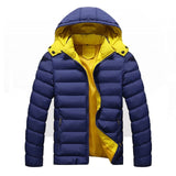 Windbreaker  Warm  casual men's jackets  winter Coat