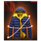 Windbreaker  Warm  casual men's jackets  winter Coat