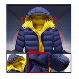 Windbreaker  Warm  casual men's jackets  winter Coat