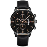 Men Leather Watch New Fashion Quartz Wrist Watches