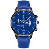 Men Leather Watch New Fashion Quartz Wrist Watches