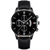 Men Leather Watch New Fashion Quartz Wrist Watches