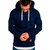 Long Sleeves Pockets Winter Hoodies