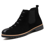 Male High Top Dress Work Shoes
