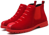 Male High Top Dress Work Shoes