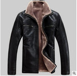 New Men Coat sheepskin men's short Jacket