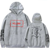 Lil Peep HEllBOY Men/Women Fashion Hooded Sweatshirts