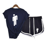 Women Summer Shorts and T-shirt