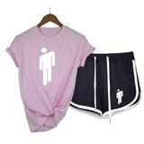 Women Summer Shorts and T-shirt