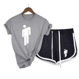 Women Summer Shorts and T-shirt