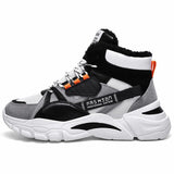Winter Men's Fashion Warm Male Waterproof Shoes