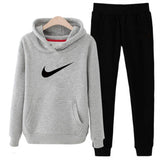 Women Hoodies Pant Clothing Set Casual 2 Piece Tracksuits