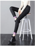 women jeans |Winter Fleece Jeans |Slim Trousers |Denim Pencil Pants| Jeans Trousers|