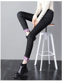 women jeans |Winter Fleece Jeans |Slim Trousers |Denim Pencil Pants| Jeans Trousers|