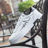 Men Designer Artificial Leather Lace-Up white Shoes