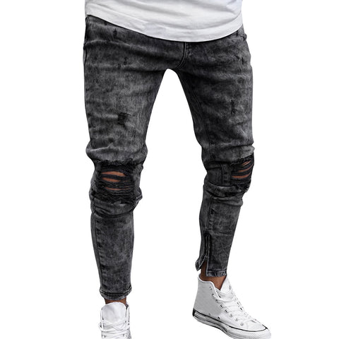 Trousers jeans| Denim Pants| Ankle-Length Pants |Ripped Jeans |Men Jeans|