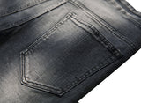 Motorcycle pants| Fashion Hip Hop Jeans |Skinny Biker Jeans |Denim Pants| Men Jeans|