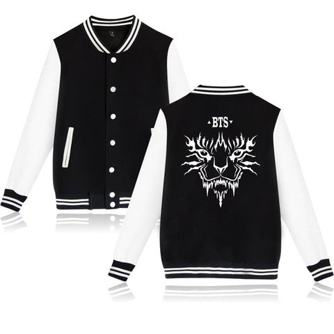 Series Casual Dress Print Lucky Star Tiger And The Astronauts Men Women Jacket Baseball Uniform