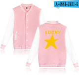 Series Casual Dress Print Lucky Star Tiger And The Astronauts Men Women Jacket Baseball Uniform