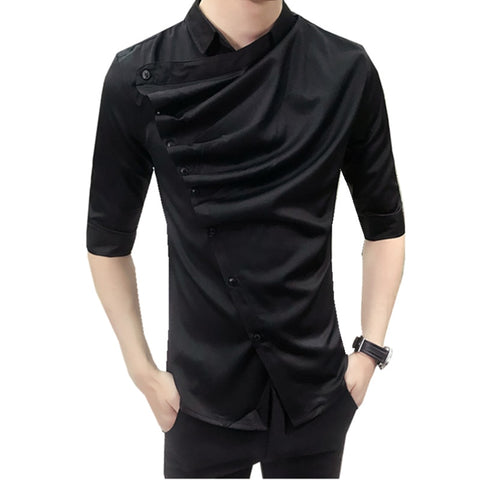  Trendy Fashion  Men's Casual Slim Shirt | fashionable shirts | Summer Brand Dress