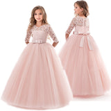 Teenage Girls Dress |  Lace Wedding Ceremony Dresses | Party Elegant