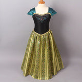 Princess Elsa Anna Dress | Halloween mermaid girl dress | Rapunzel Snow Queen Dresses